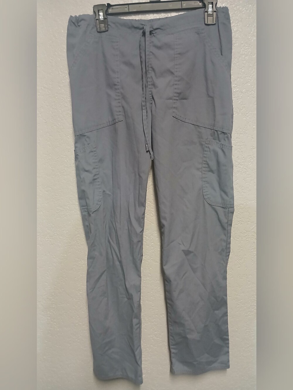 Grey ScrubStar Brand Scrub Pants Size Small